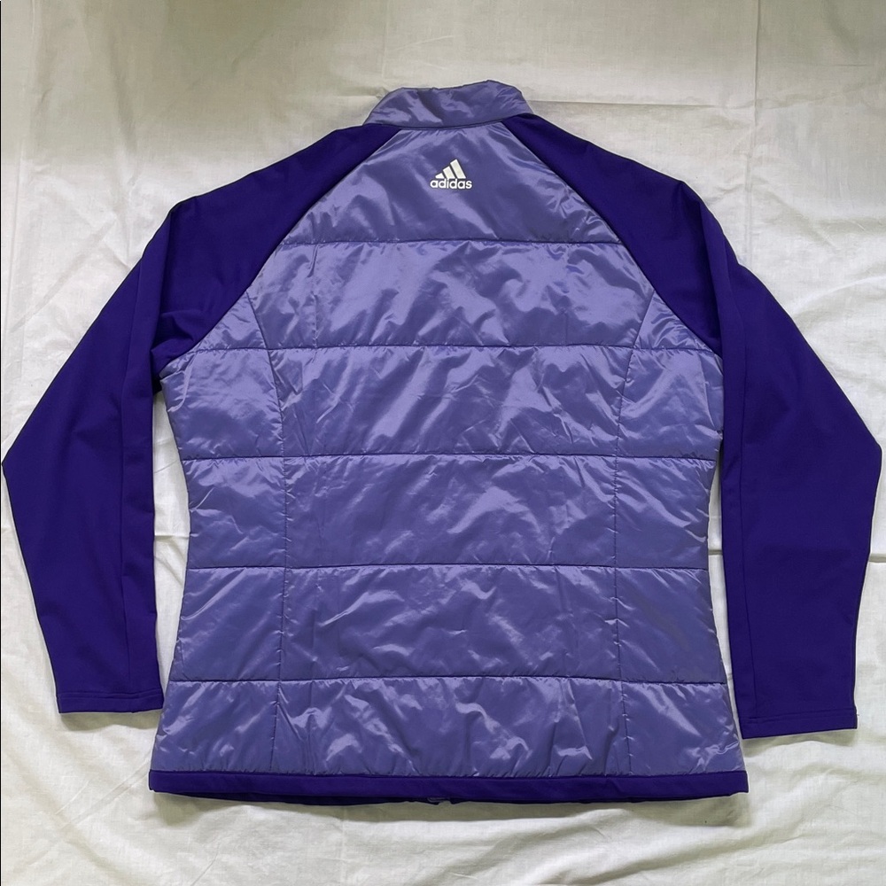 Women's Adidas Climaproof  Jacket - Purple SZ XL - Picture 4 of 8